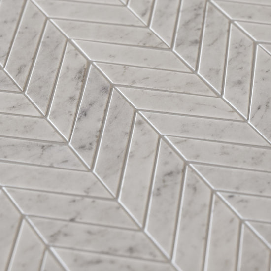 Labello Chevron Marble Wall/Floor Tile 289x295mm - LUSSO