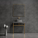 Lamp Pietra Grey Marble Countertop Basin 450mm