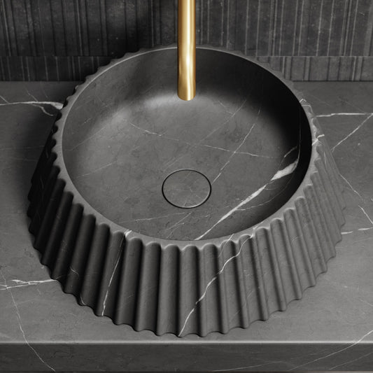 Lamp Pietra Grey Marble Countertop Basin 450mm