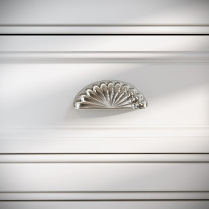 Latchford Polished Nickel Cup Handle