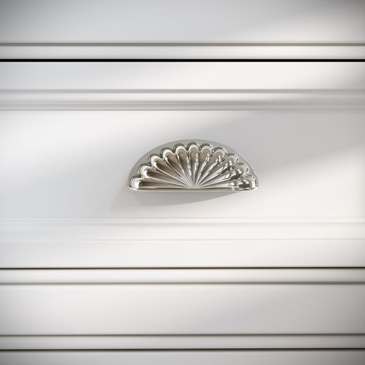 Latchford Polished Nickel Cup Handle