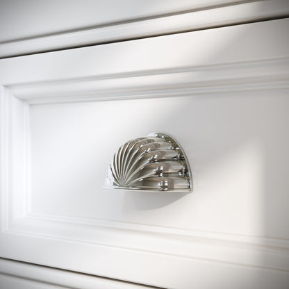 Latchford Polished Nickel Cup Handle