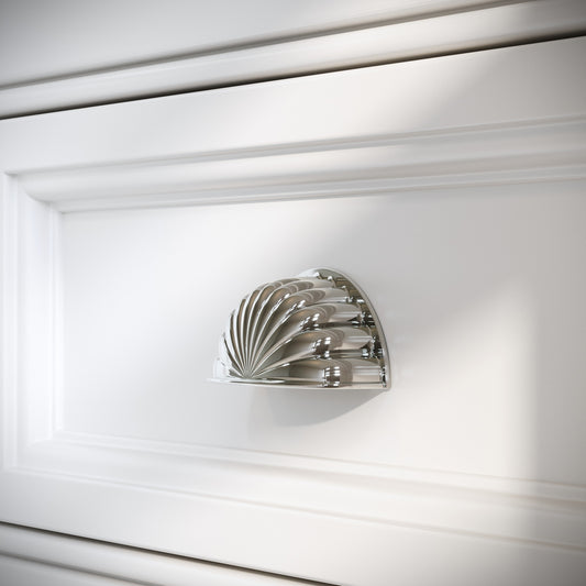 Latchford Polished Nickel Cup Handle