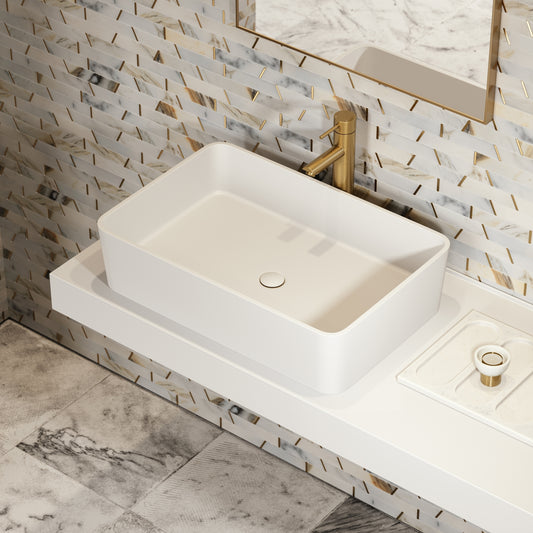Lauro Countertop Stone Basin 600mm