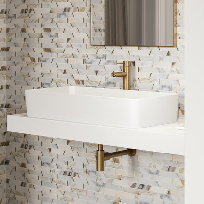 Lauro Countertop Stone Basin 800mm