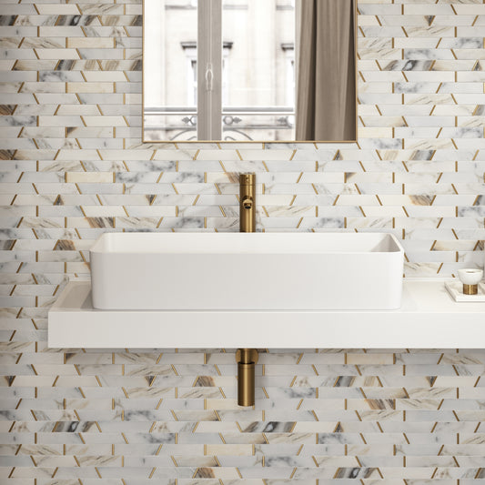 Lauro Countertop Stone Basin 800mm