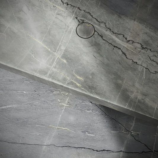 Levitare Amazon Blue Marble Ultra Thin Wall Hung Basin 600mm