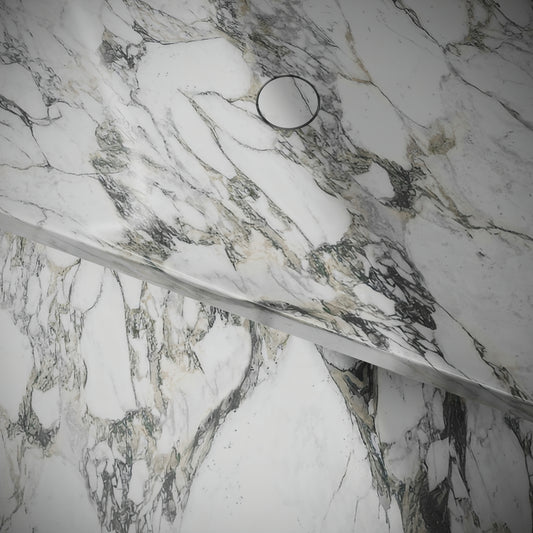 Levitare Arabescato Marble Ultra Thin Wall Hung Basin 600mm