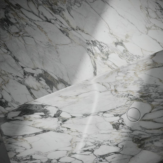 Levitare Arabescato Marble Ultra Thin Wall Mounted Basin 1000mm