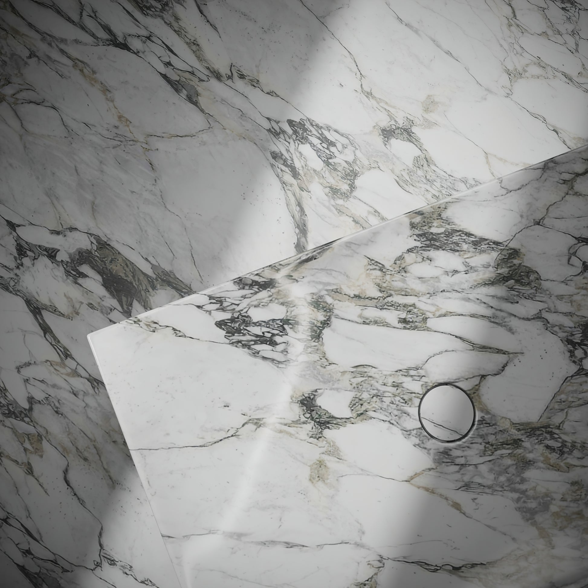Levitare Arabescato Marble Ultra Thin Wall Mounted Basin 800mm