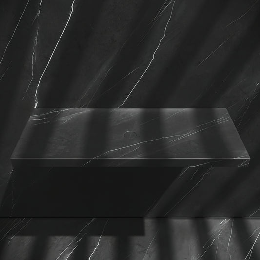 Levitare Grey Pietra Marble Ultra Thin Wall Mounted Basin 1000mm