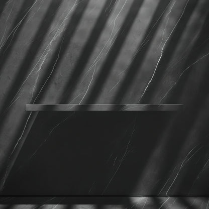 Levitare Grey Pietra Marble Ultra Thin Wall Mounted Basin 1200mm (Centre Waste)