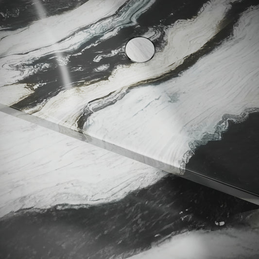 Levitare Panda Marble Ultra Thin Wall Hung Basin 600mm