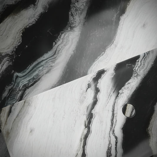 Levitare Panda Marble Ultra Thin Wall Mounted Basin 1000mm