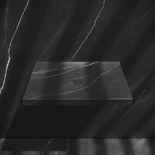 Levitare Pietra Grey Marble Ultra Thin Wall Hung Basin 600mm