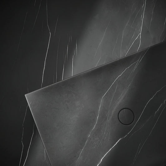 Levitare Pietra Grey Marble Ultra Thin Wall Hung Basin 600mm