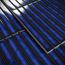 Linear Mosaic Sapphire Glow Blue Glazed Porcelain Wall Tile 293 x 313mm