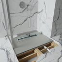 Linear Wet Room Walk in Shower Tray Kit + Tanking Kit + Brushed Stainless Waste Kit