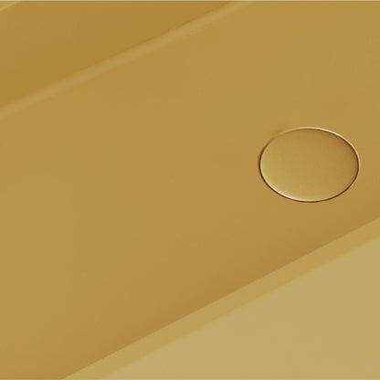 Lineare Saffron Concrete Wall Hung Basin 600mm