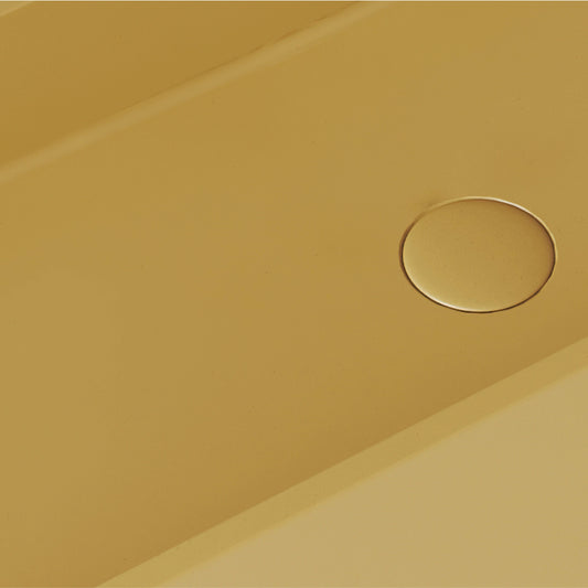 Lineare Saffron Concrete Wall Hung Basin 600mm