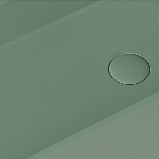 Lineare Seafoam Concrete Wall Hung Basin 1200mm