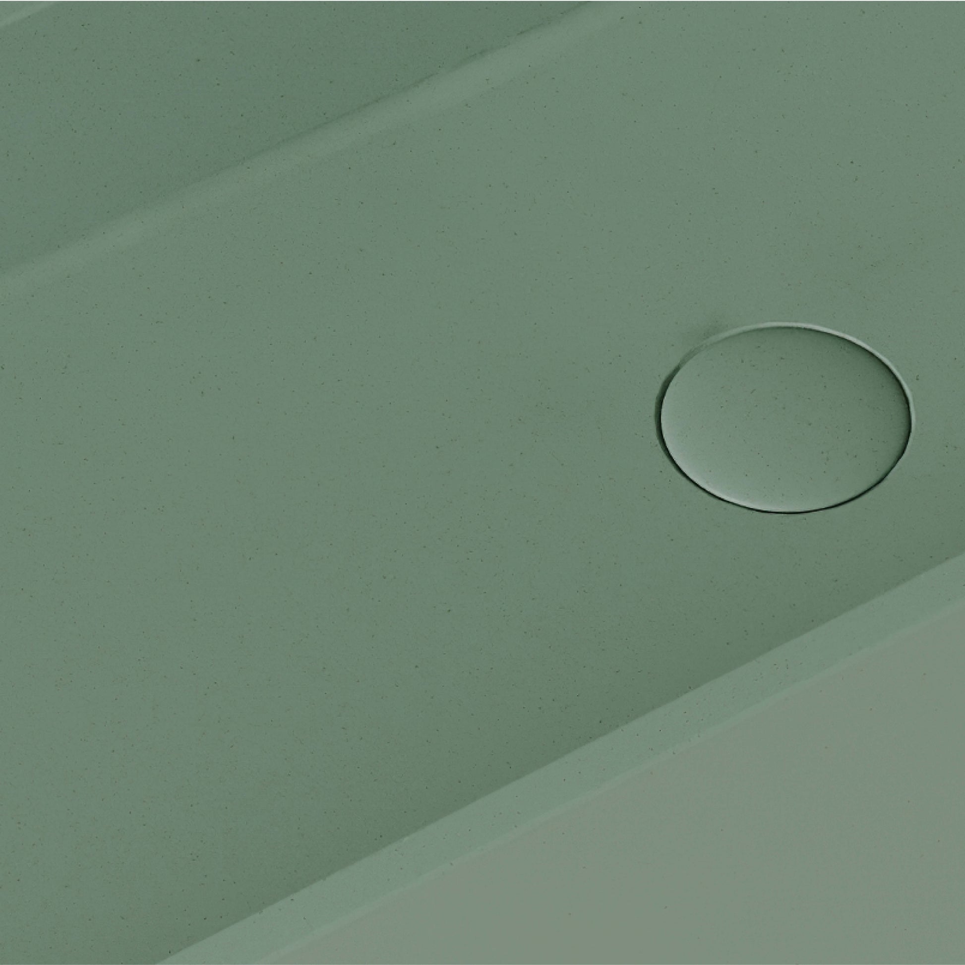 Lineare Seafoam Concrete Wall Hung Basin 600mm
