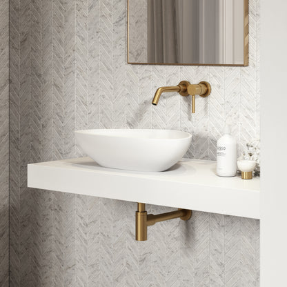 Lissoni Countertop Stone Basin 585mm
