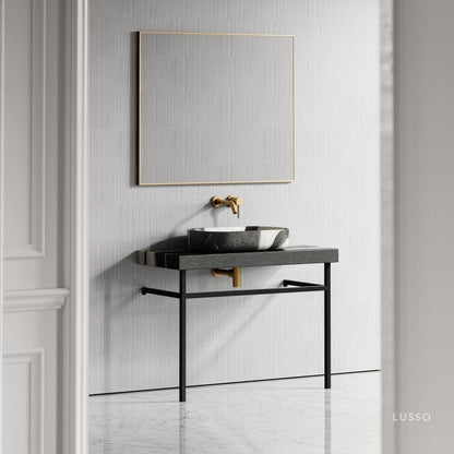 Lomazzo Panda Marble Countertop Vanity Unit 1000mm