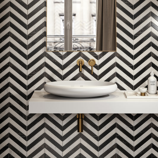 Lulu Countertop Stone Basin 600mm