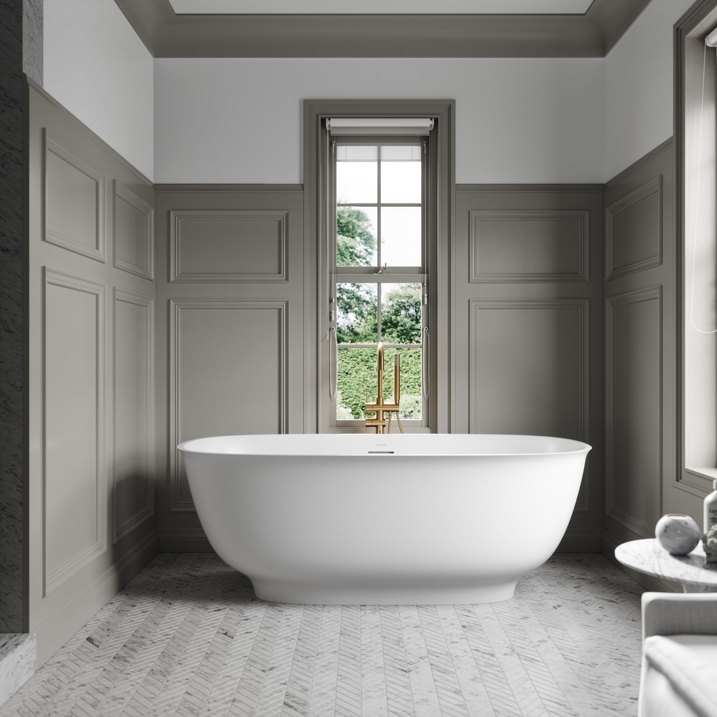 Lusso Light Calabria Freestanding Bath 1700mm