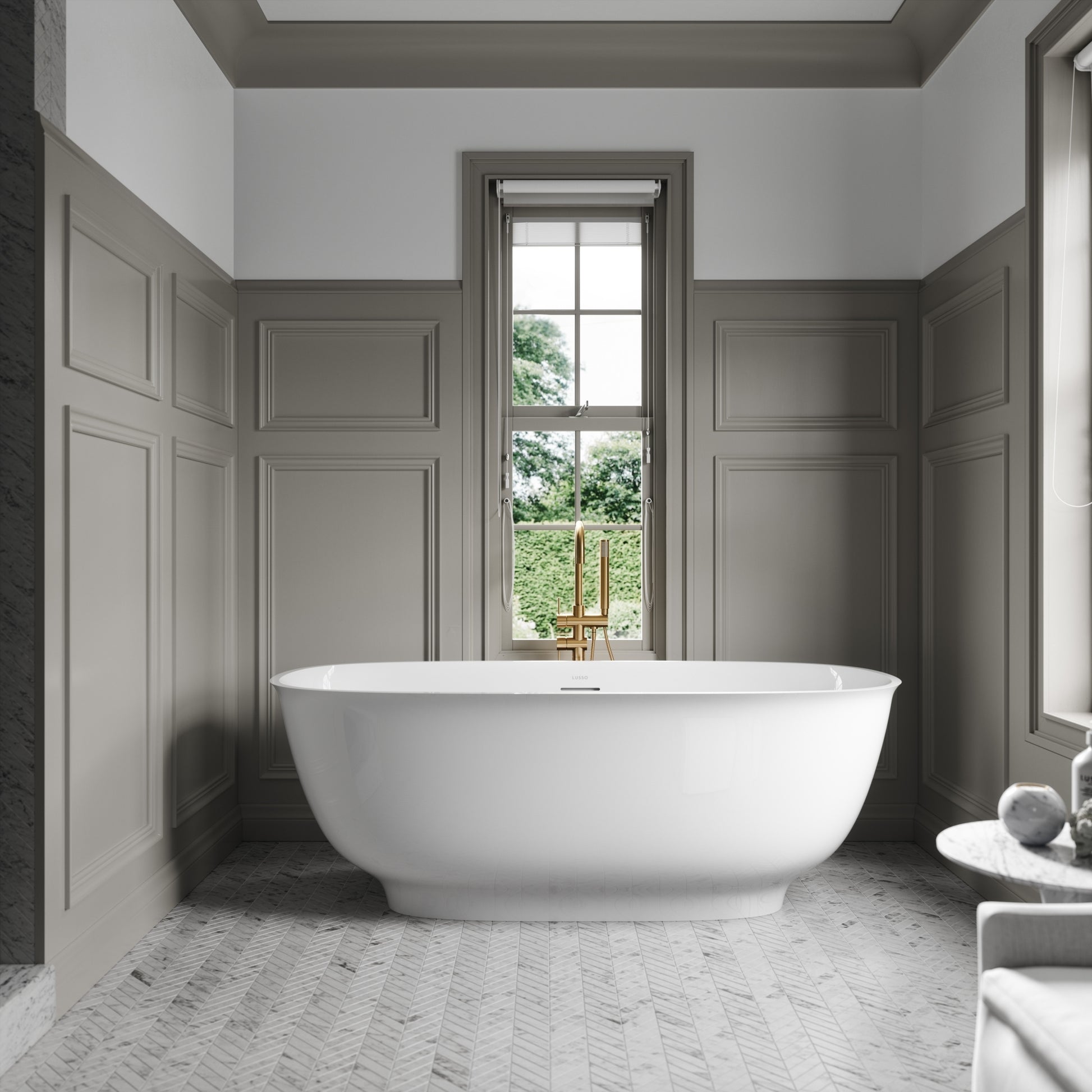 Lusso Light Calabria Freestanding Bath 1700mm