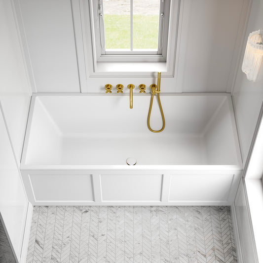 Lusso Light Cavour Inset Bath 1700mm