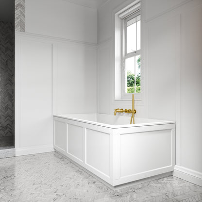 Lusso Light Cavour Inset Bath 1700mm
