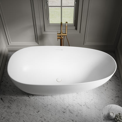 Lusso Light Egg Shell Freestanding Bath 1700mm