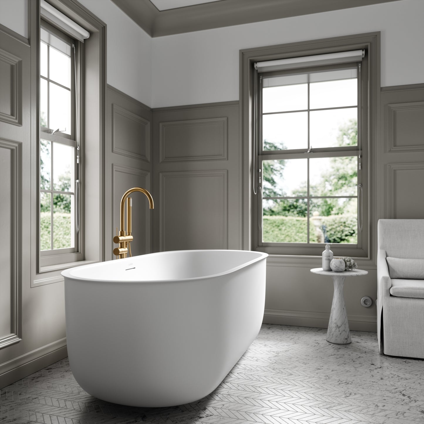 Lusso Light Fellini Freestanding Bath 1700mm