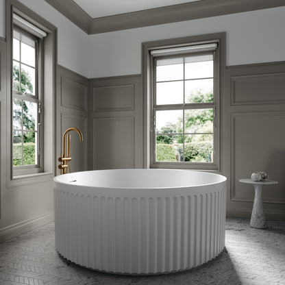 Lusso Light Jadore Round Freestanding Bath 1500mm