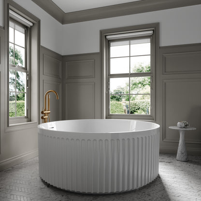 Lusso Light Jadore Round Freestanding Bath 1500mm