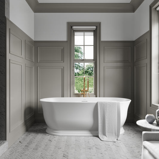 Lusso Light Moritz Freestanding Bath 1700mm