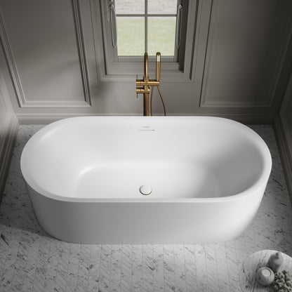 Lusso Light Ravenna Freestanding Bath 1700mm