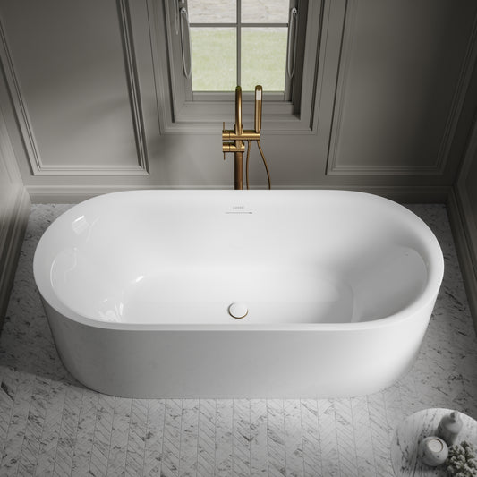 Lusso Light Ravenna Freestanding Bath 1700mm