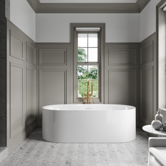 Lusso Light Ravenna Freestanding Bath 1700mm
