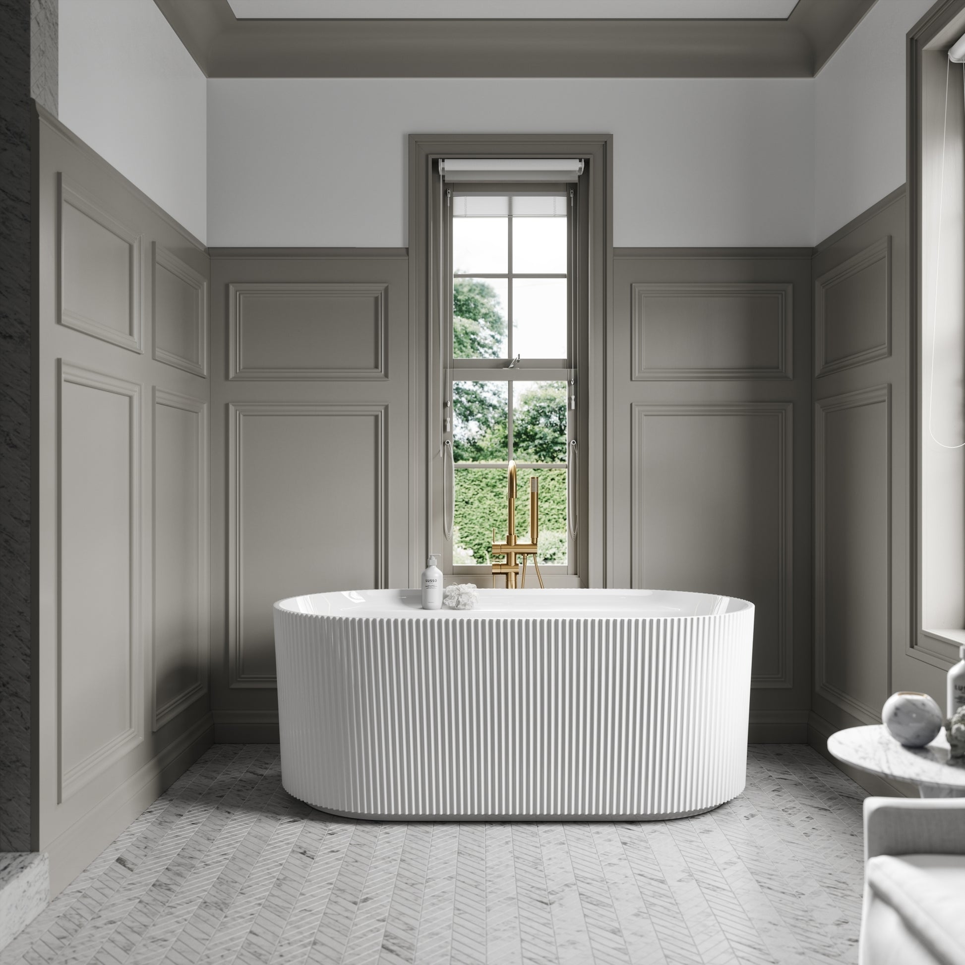Lusso Light Tresor Freestanding Bath 1500mm