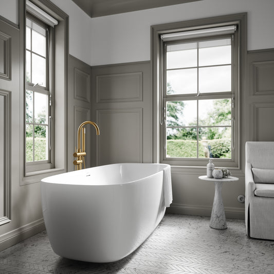 Lusso Light Trocadero Freestanding Bath 1700mm