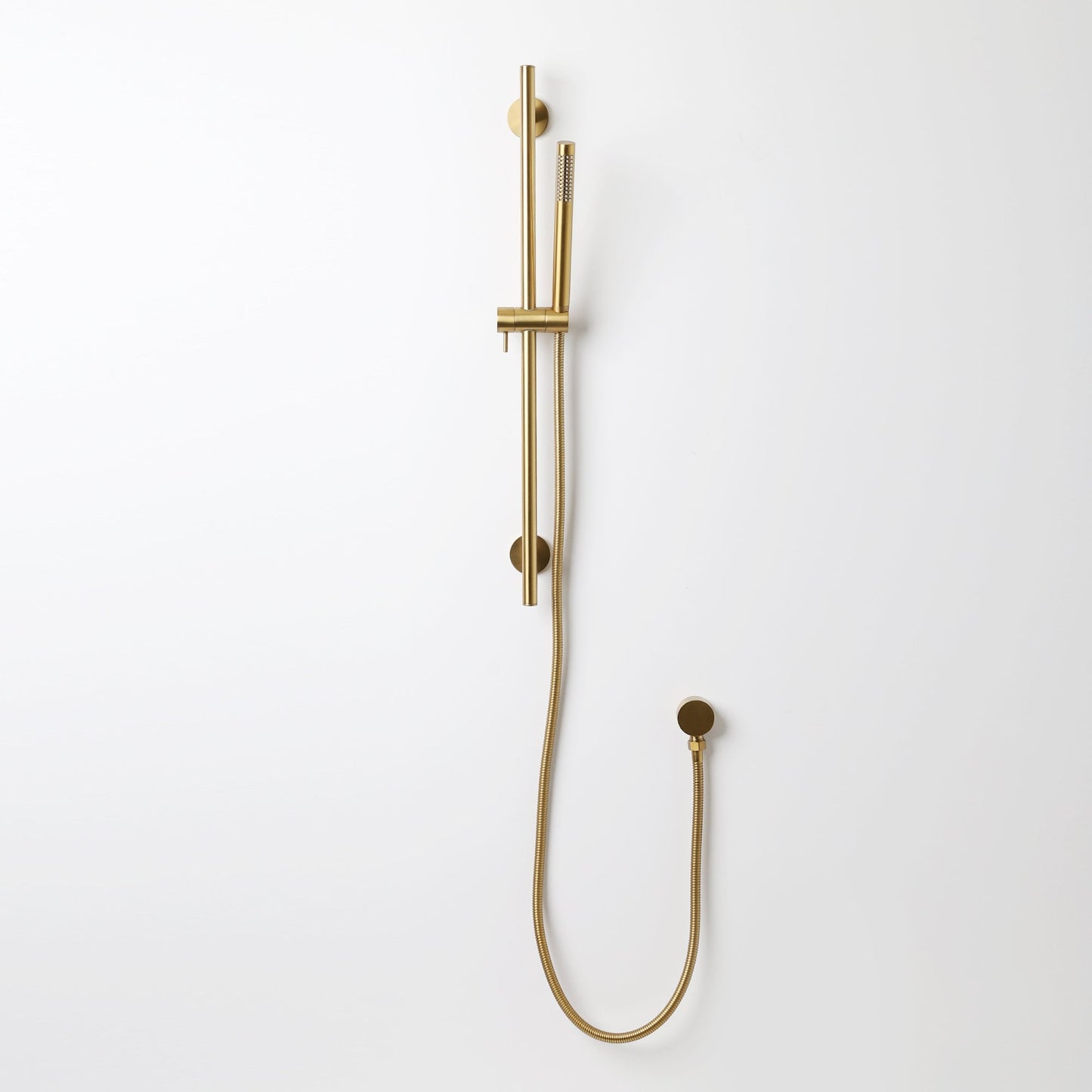 Lusso Shower Riser Rail Kit Brushed Gold - NO VALVE