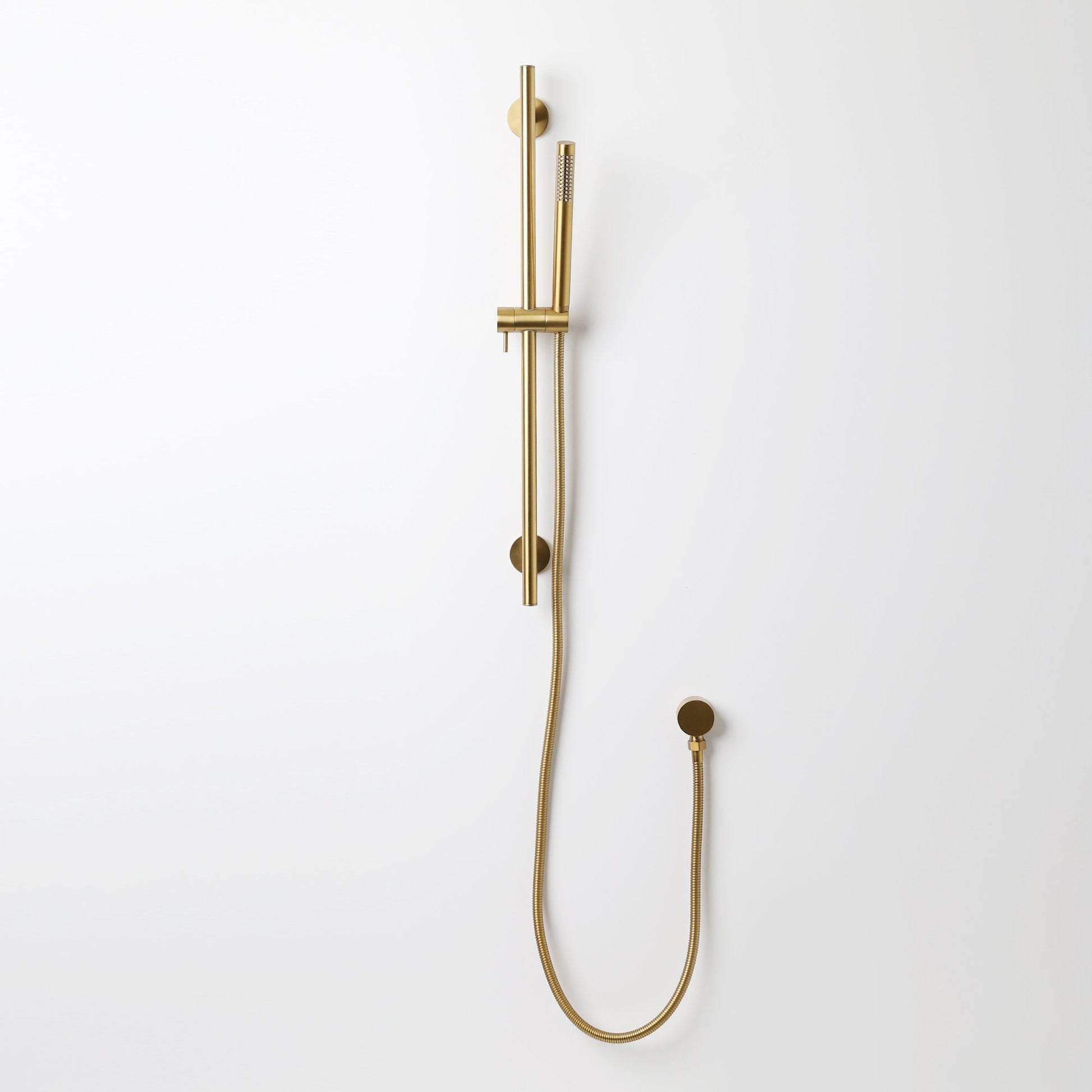 Lusso Shower Riser Rail Kit Brushed Gold - NO VALVE