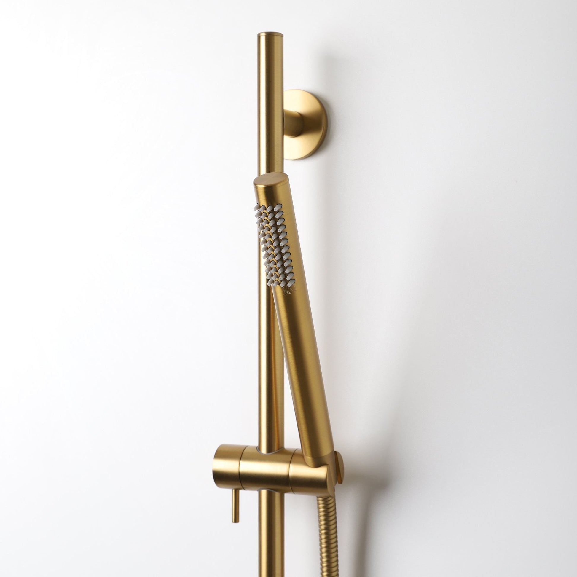 Lusso Shower Riser Rail Kit Brushed Gold - NO VALVE