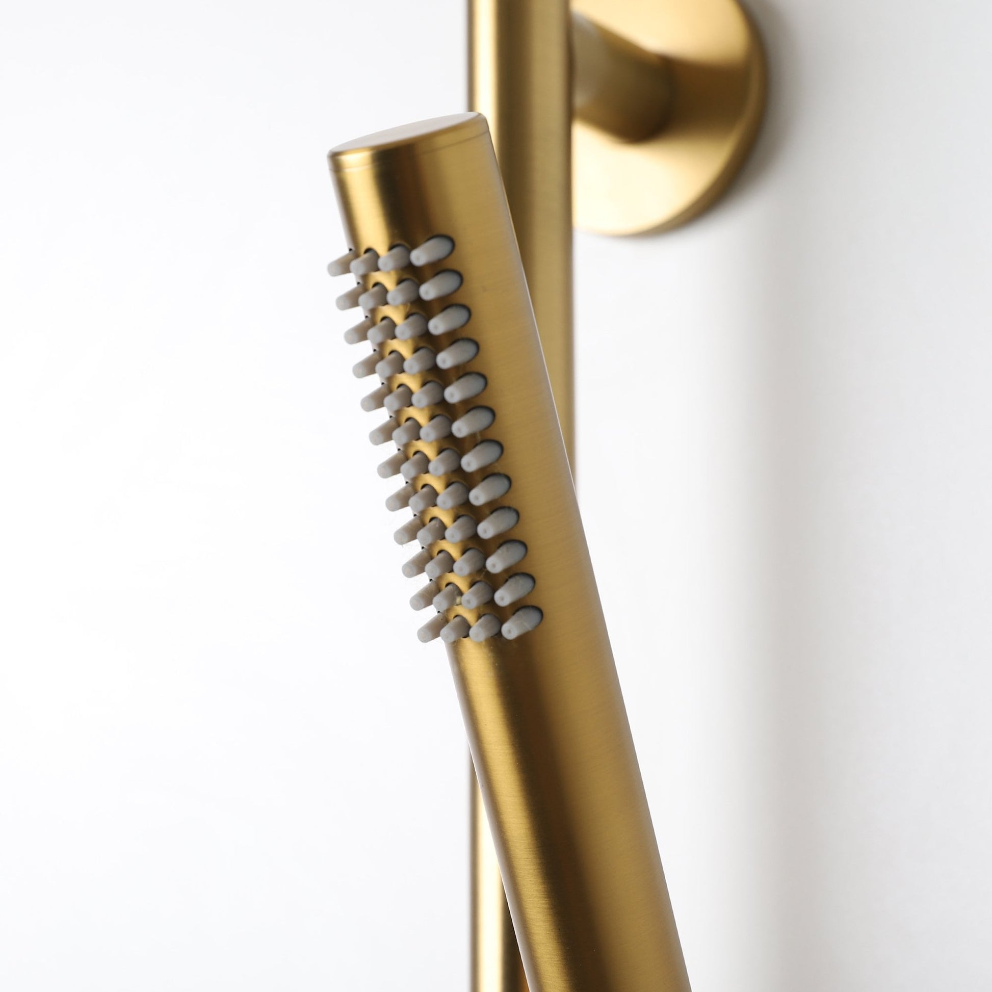 Lusso Shower Riser Rail Kit Brushed Gold - NO VALVE