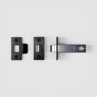 Lusso Tubular Latch for Internal Doors Matte Black