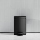 Lusso Vittoria Matte Black 5 Litre Pedal Bin