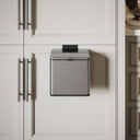 Lusso Zattura Brushed Stainless 5 Litre Hanging Kitchen Cabinet Bin
